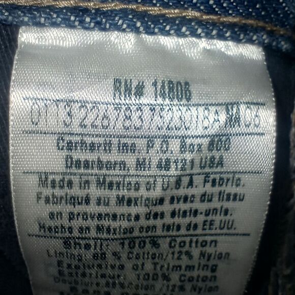 Carhartt Relaxed Fit Fire Resistant HRC 3 Jeans Size 42x30 EUC - Picture 8 of 9